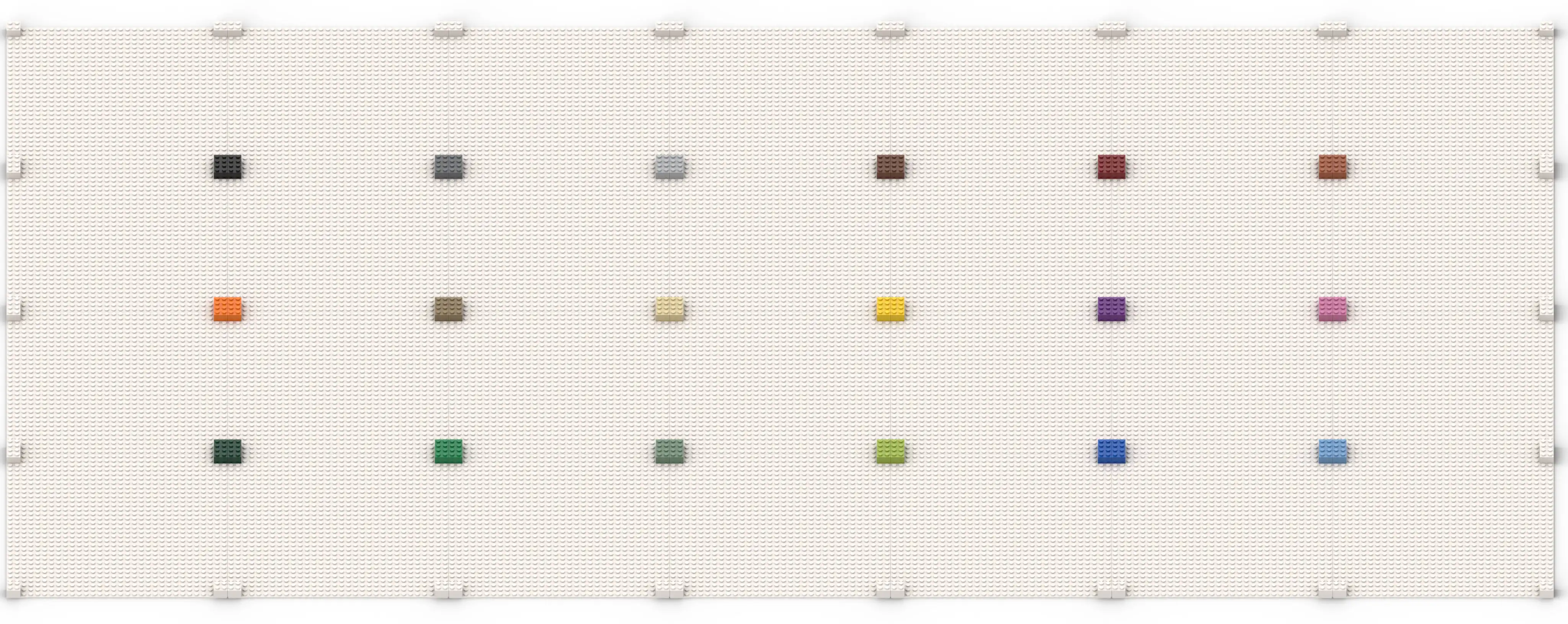 Disposition de nos modules MILS avec un code couleur