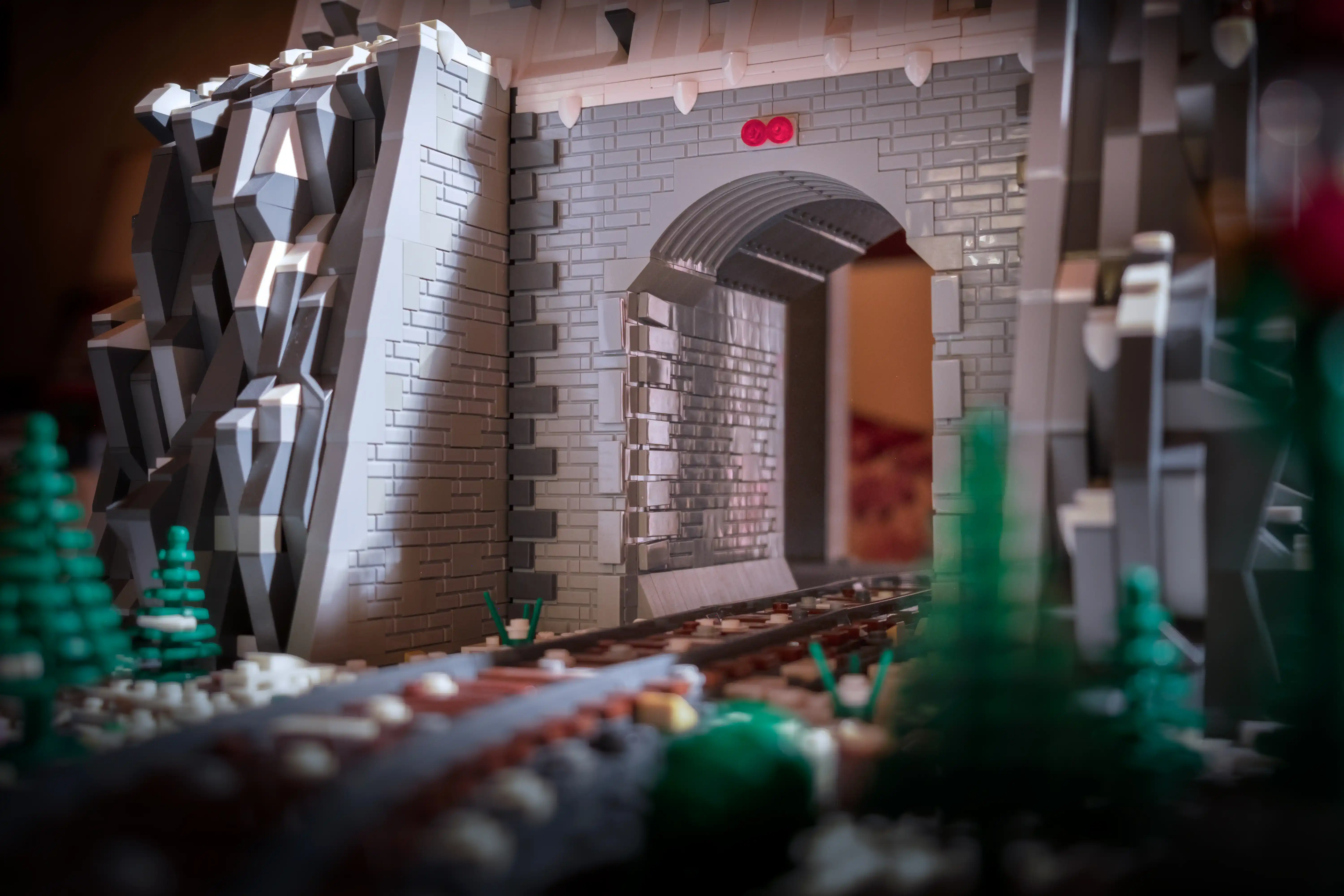 Sortie du tunnel de notre Terrier, réalisée en 2021