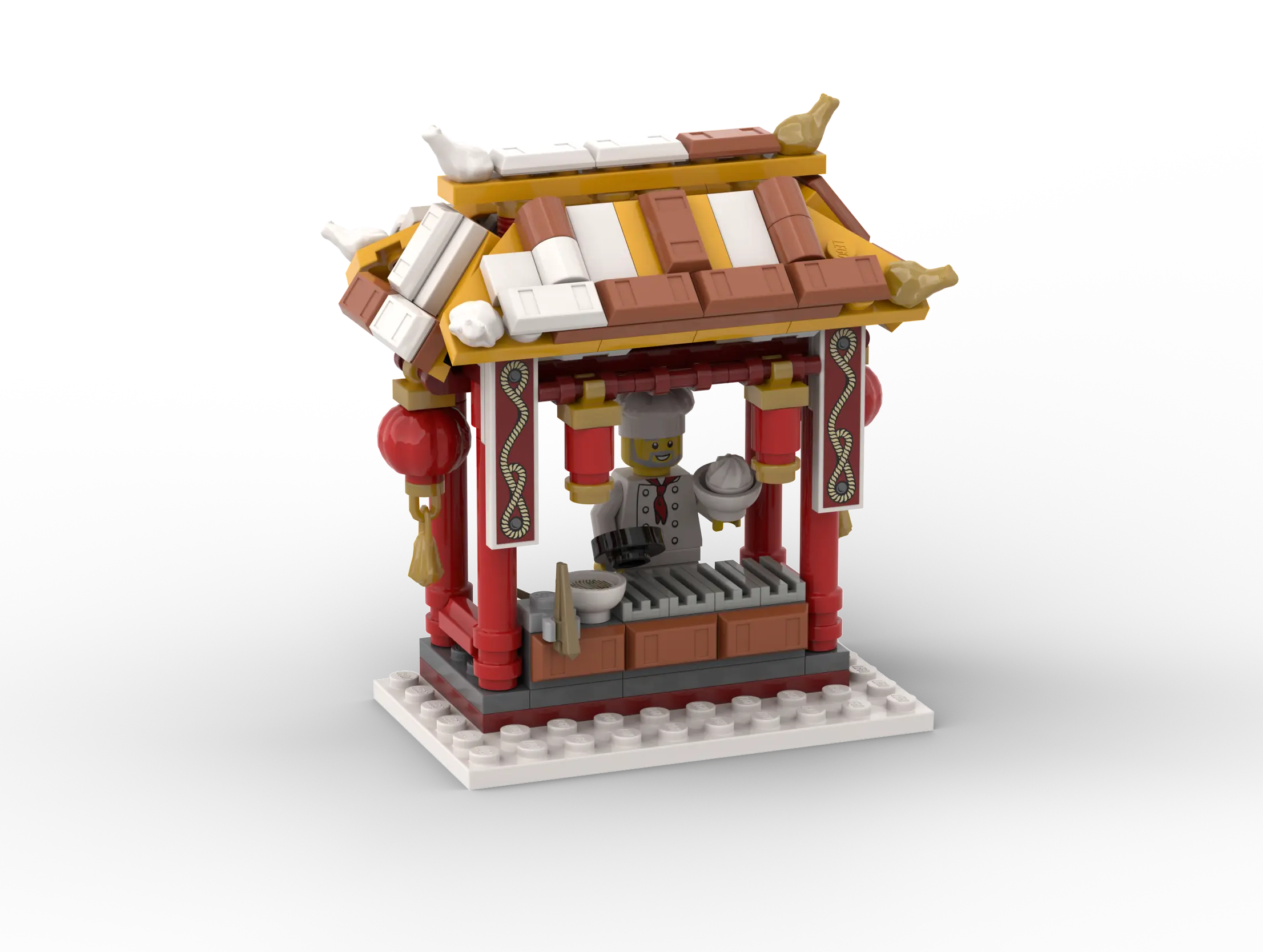 Le stand chinois de notre ami Antoine
