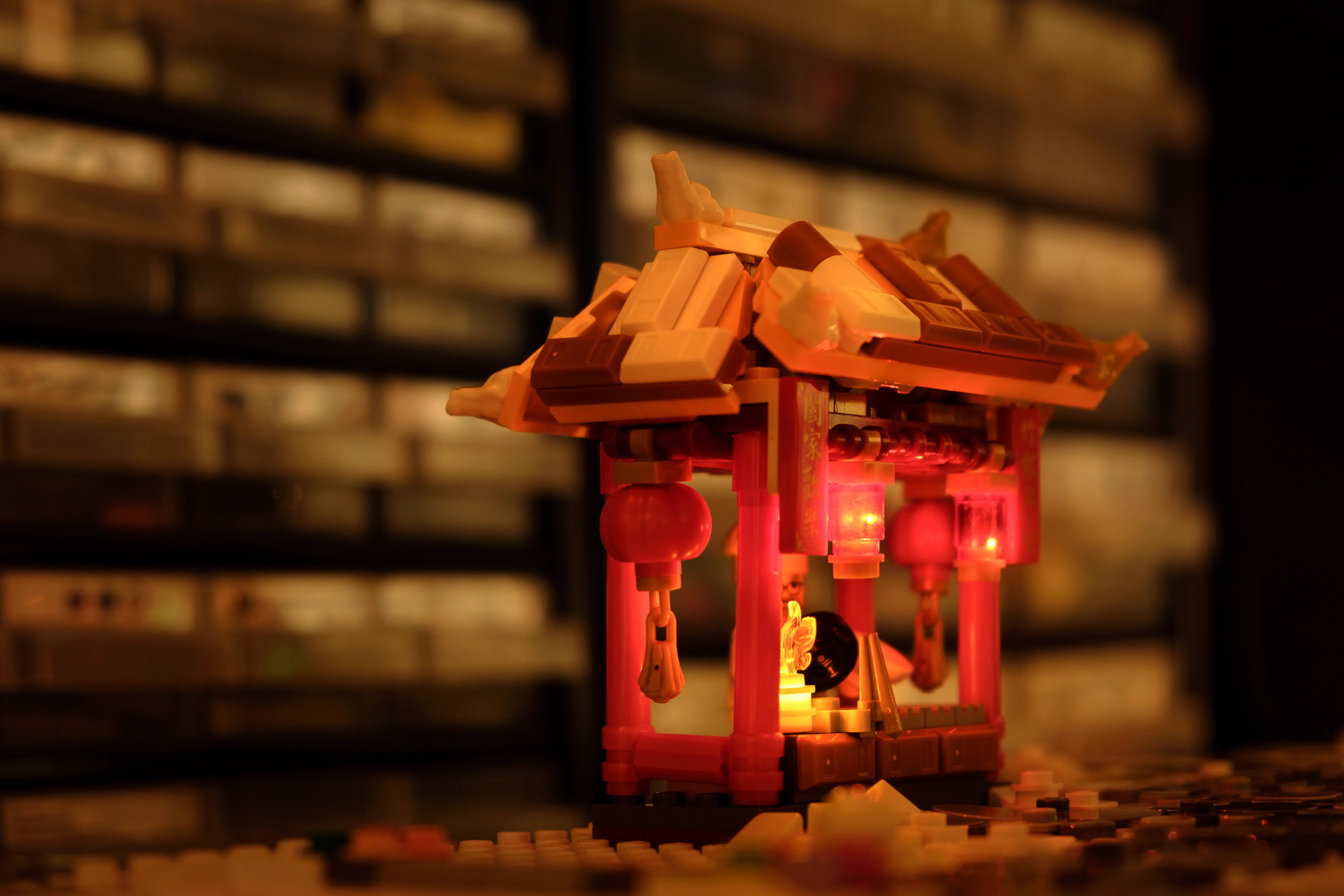 Illuminations pour le stand chinois de notre ami Antoine (1/2)