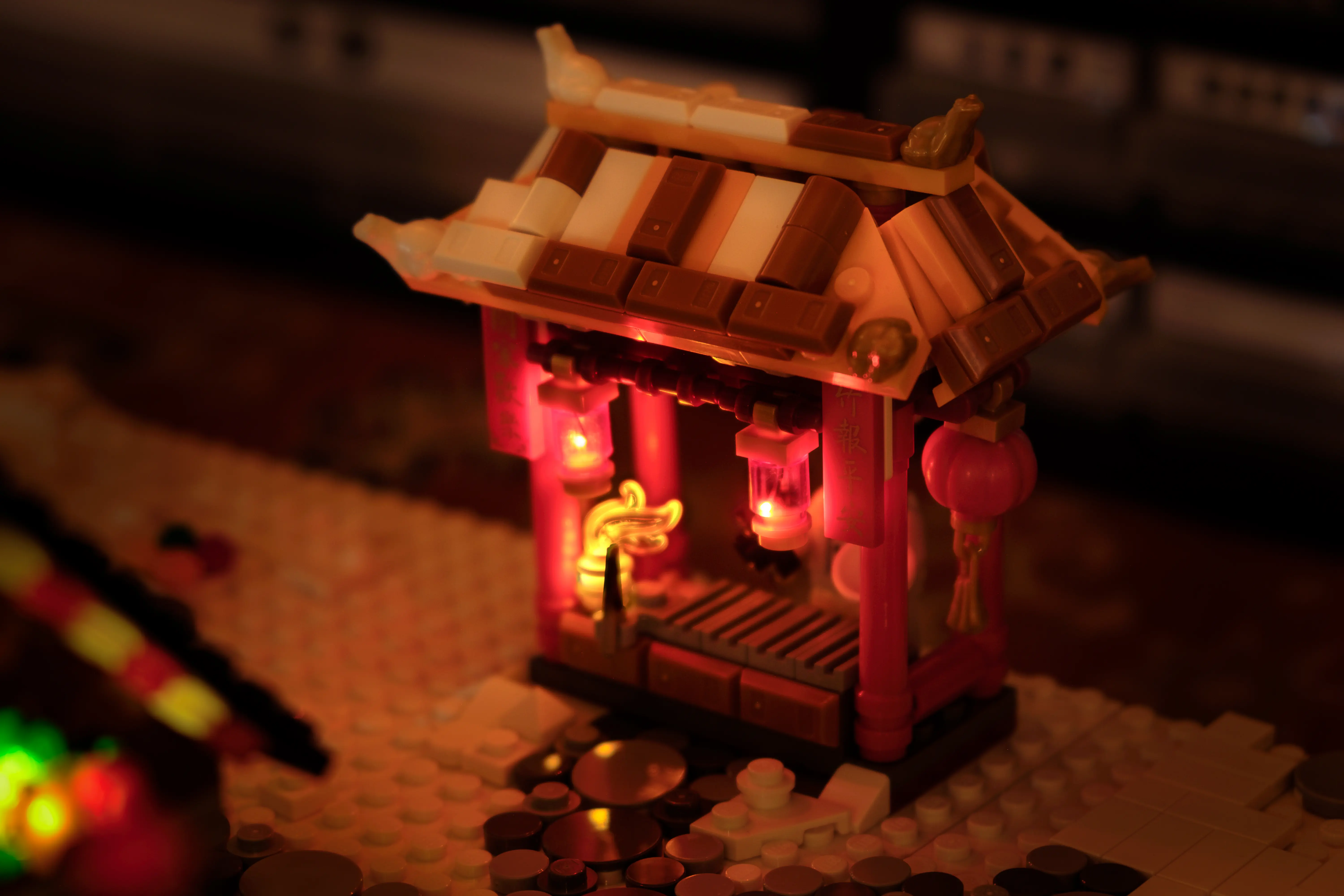 Illuminations pour le stand chinois de notre ami Antoine (2/2)