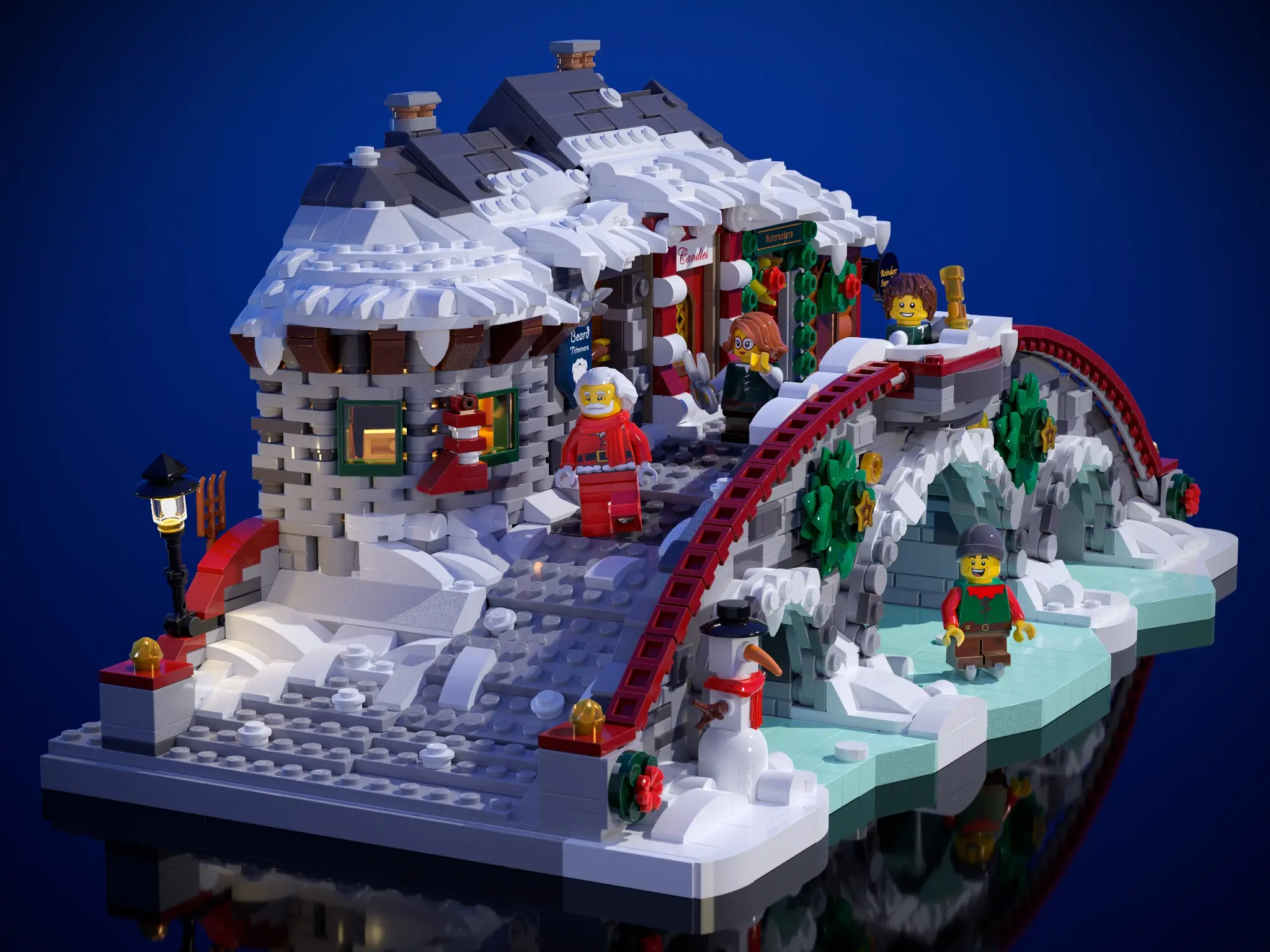 "Magical Village over The Bridge" du BrickLink Designer Program (1/2)
