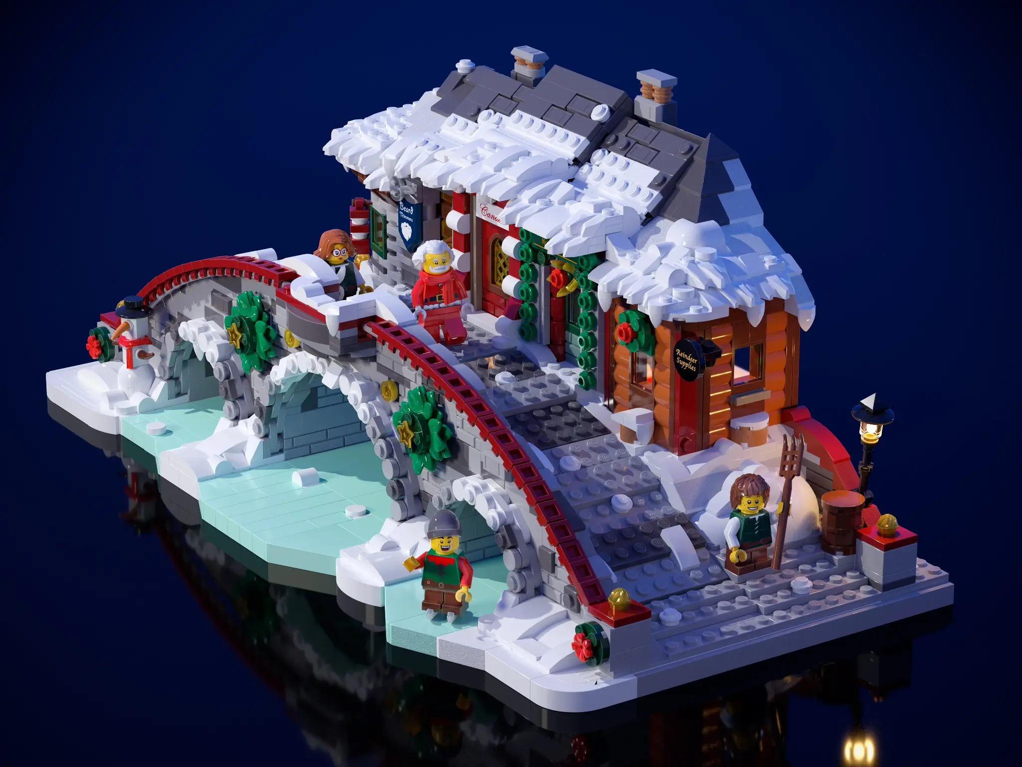 "Magical Village over The Bridge" du BrickLink Designer Program (2/2)