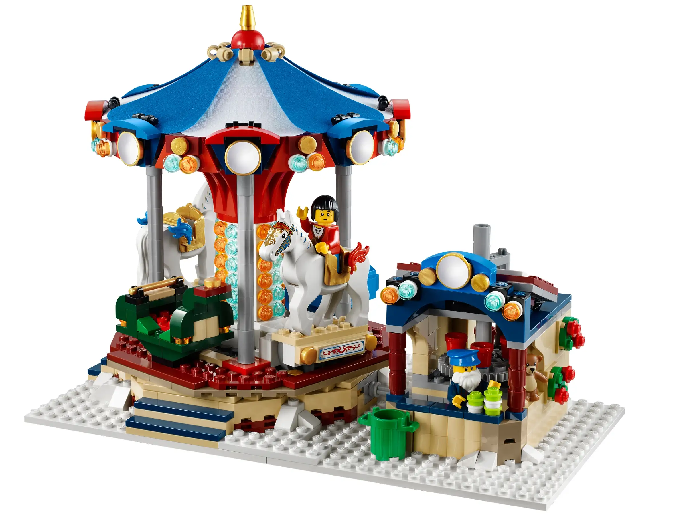 Le manège du "Winter Village Market" (Set 10235)