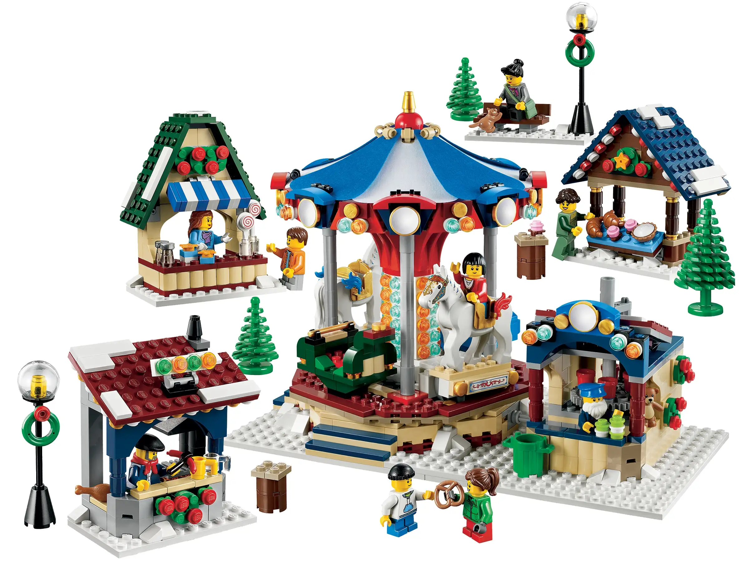 Le "Winter Village Market" (Set 10235)