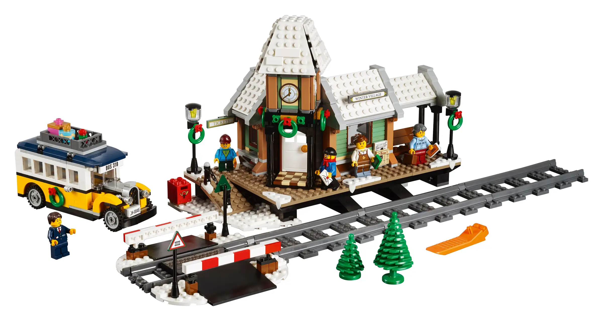 Sans le savoir, la "Winter Village Station" (Set 10259) fut le premier modèle de la Winter Village Collection que nous avons acquis