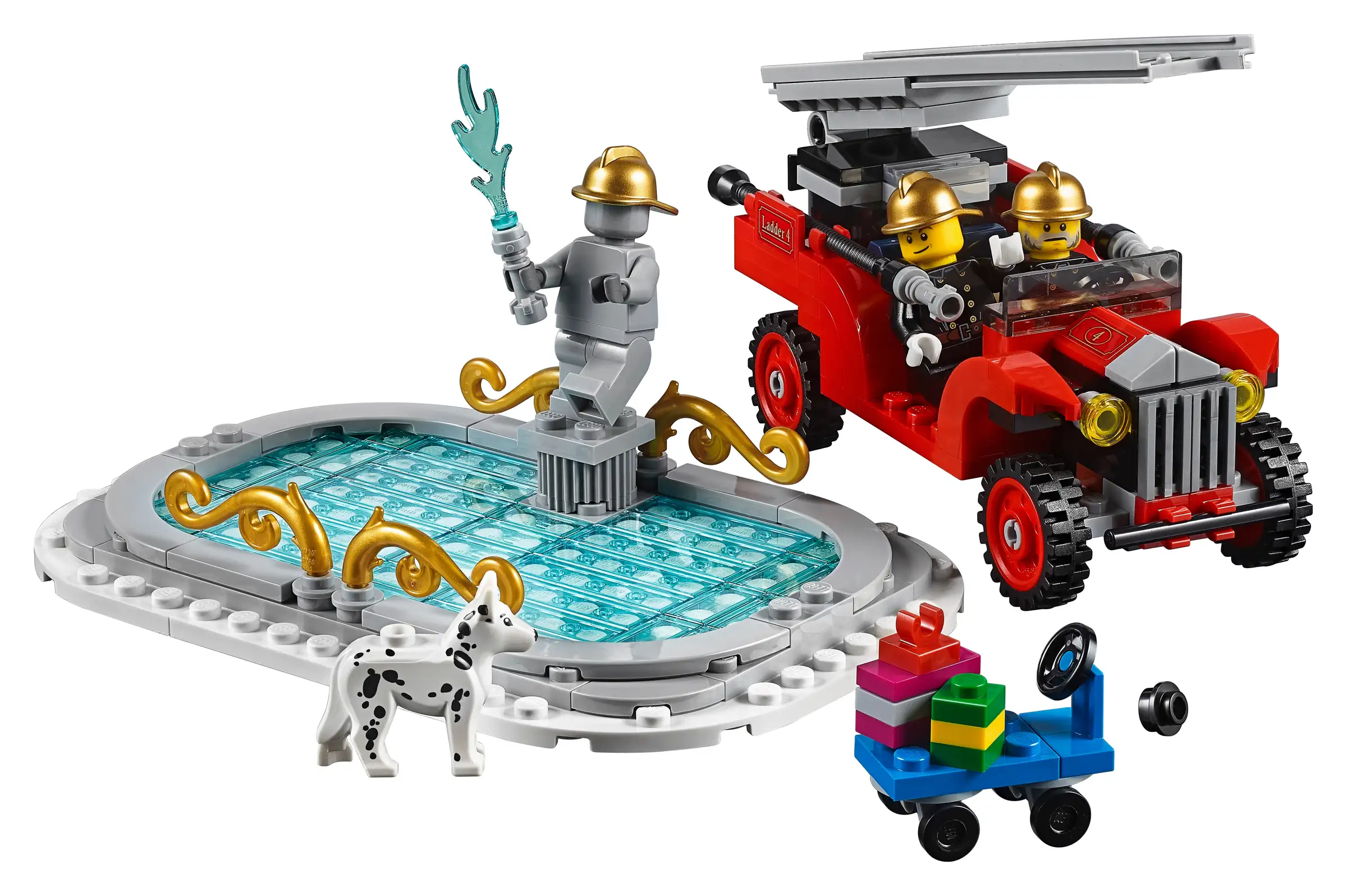 Le camion de la "Winter Village Fire Station" (Set 10263)