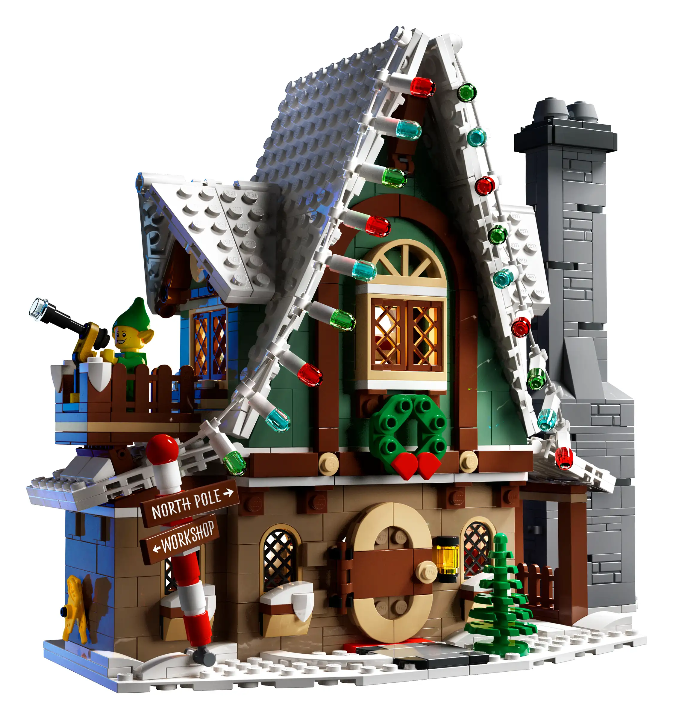 La "Elf Club House" (Set 10275) venait à peine de sortir lorsque nous réalisions la première ébauche de notre Terrier