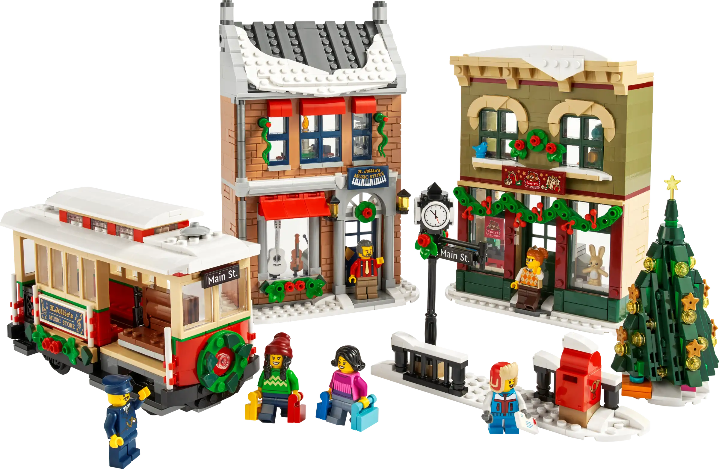 La "Holiday Main Street" (Set 10308), sortie en octobre 2022