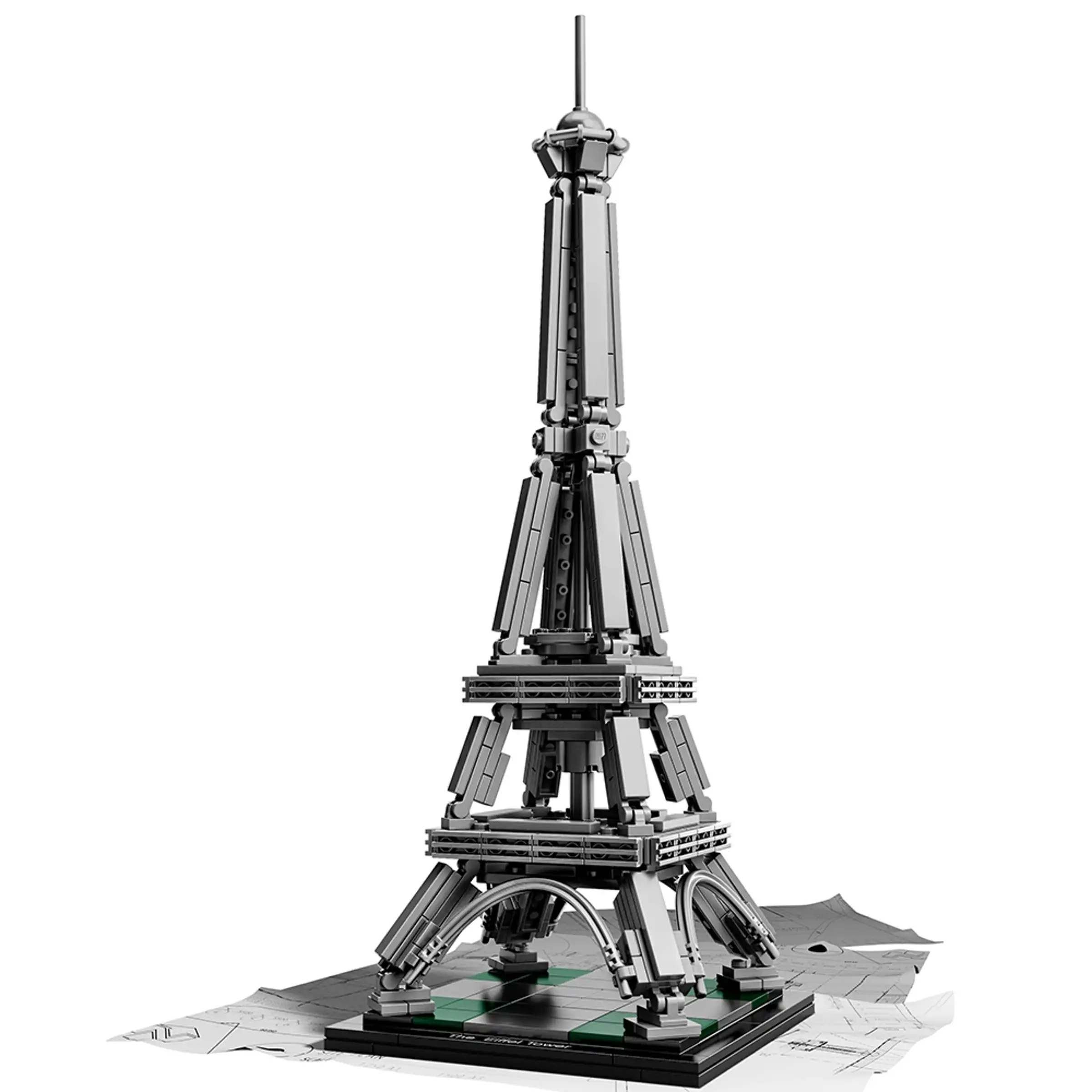 La "Eiffel Tower" (Set 21019) possède une échelle très petite