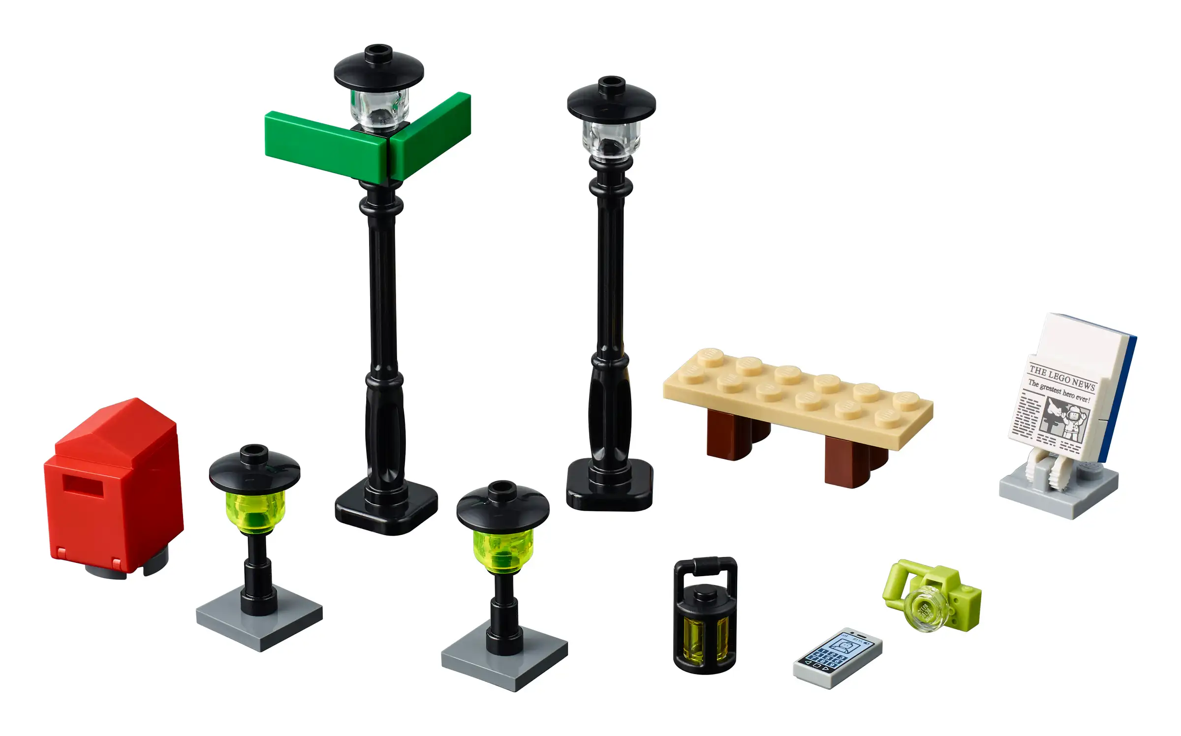 Les "Streetlamps" (Set 40312)