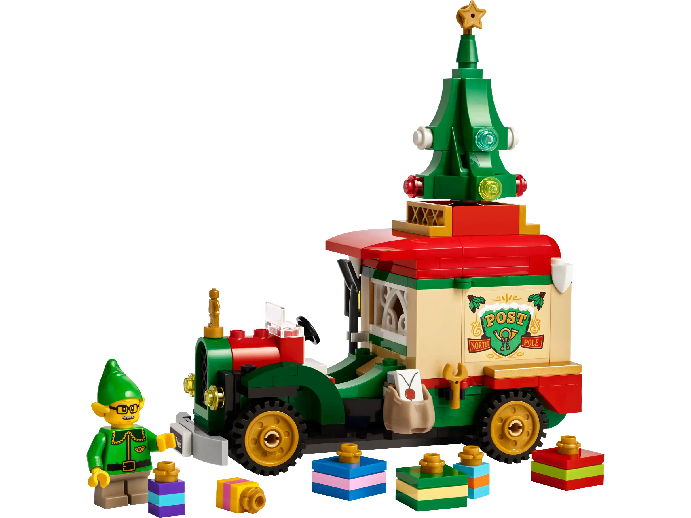 Le "Santa's Delivery Truck" (Set 40746), sorti également en octobre 2024