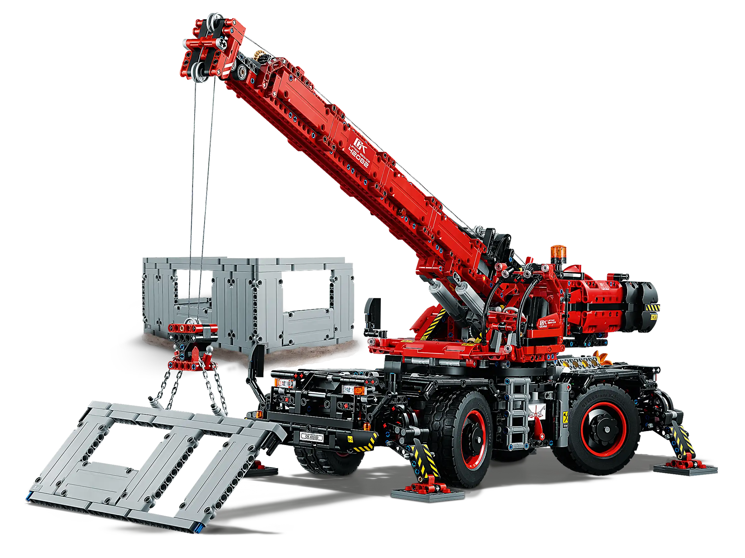 La "Rough Terrain Crane" (Set 42082)