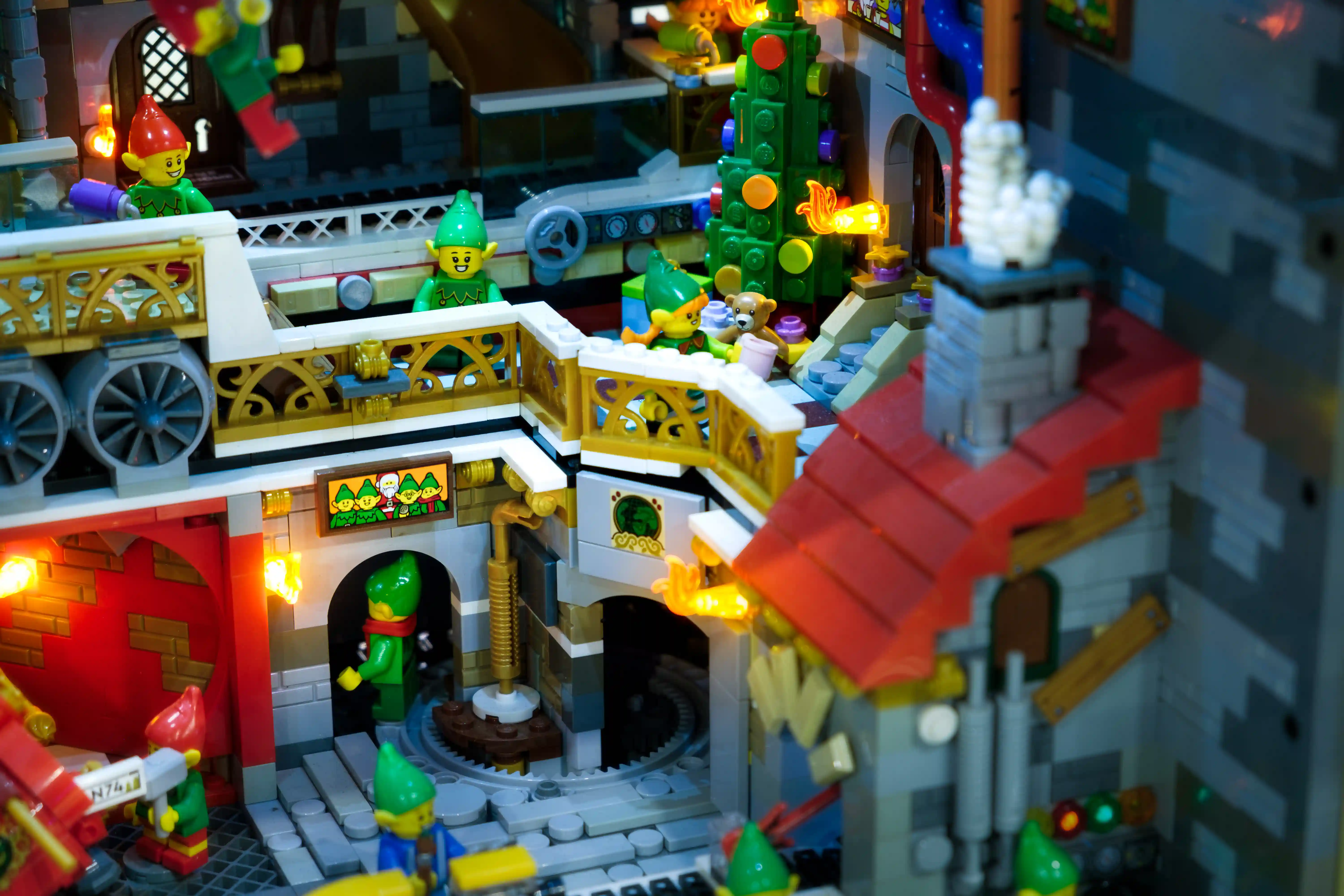 Le diorama d'Alex Winter Village, présenté à la LegSplay 2025