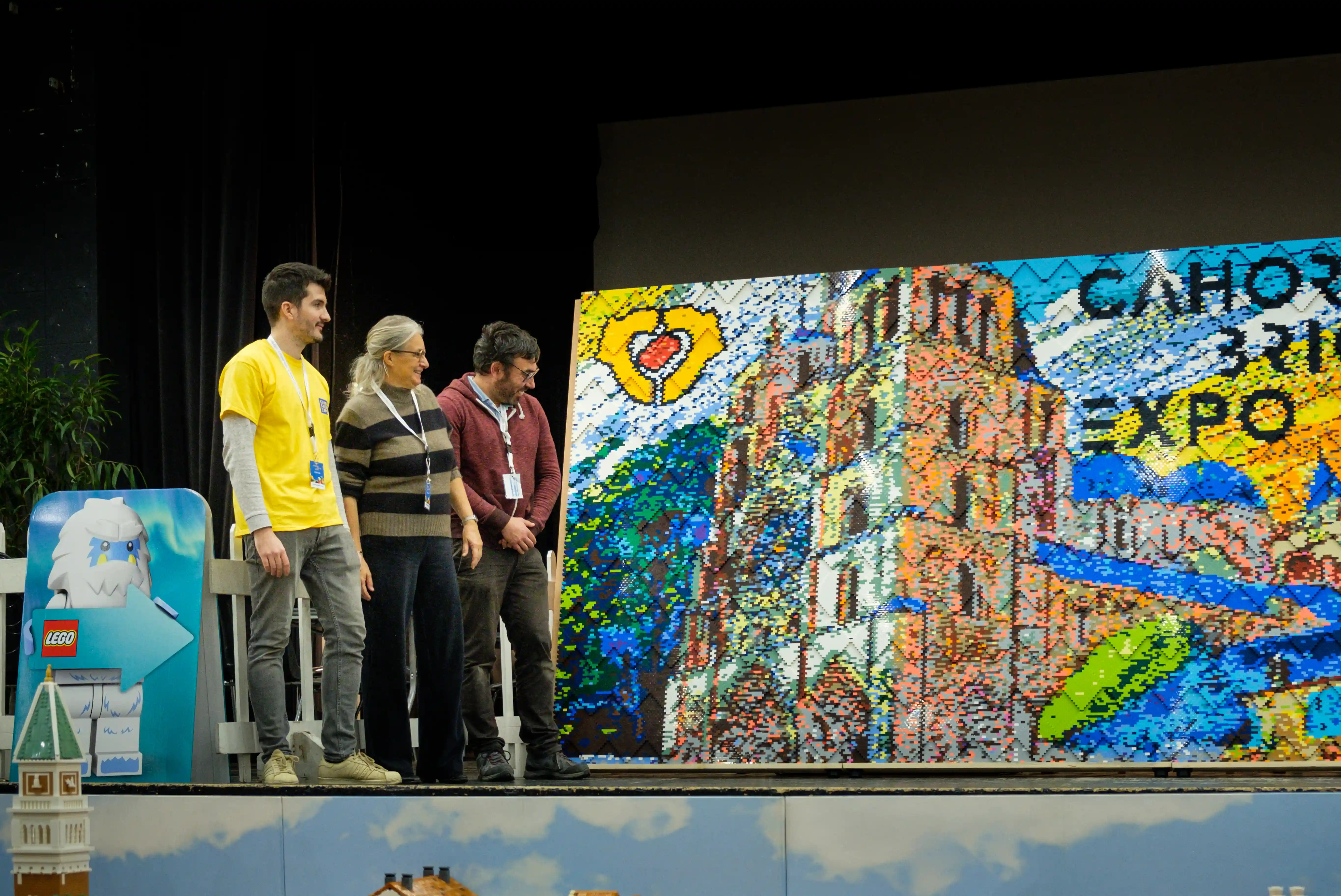 La mosaïque de la Cahors Bricks Expo 2024