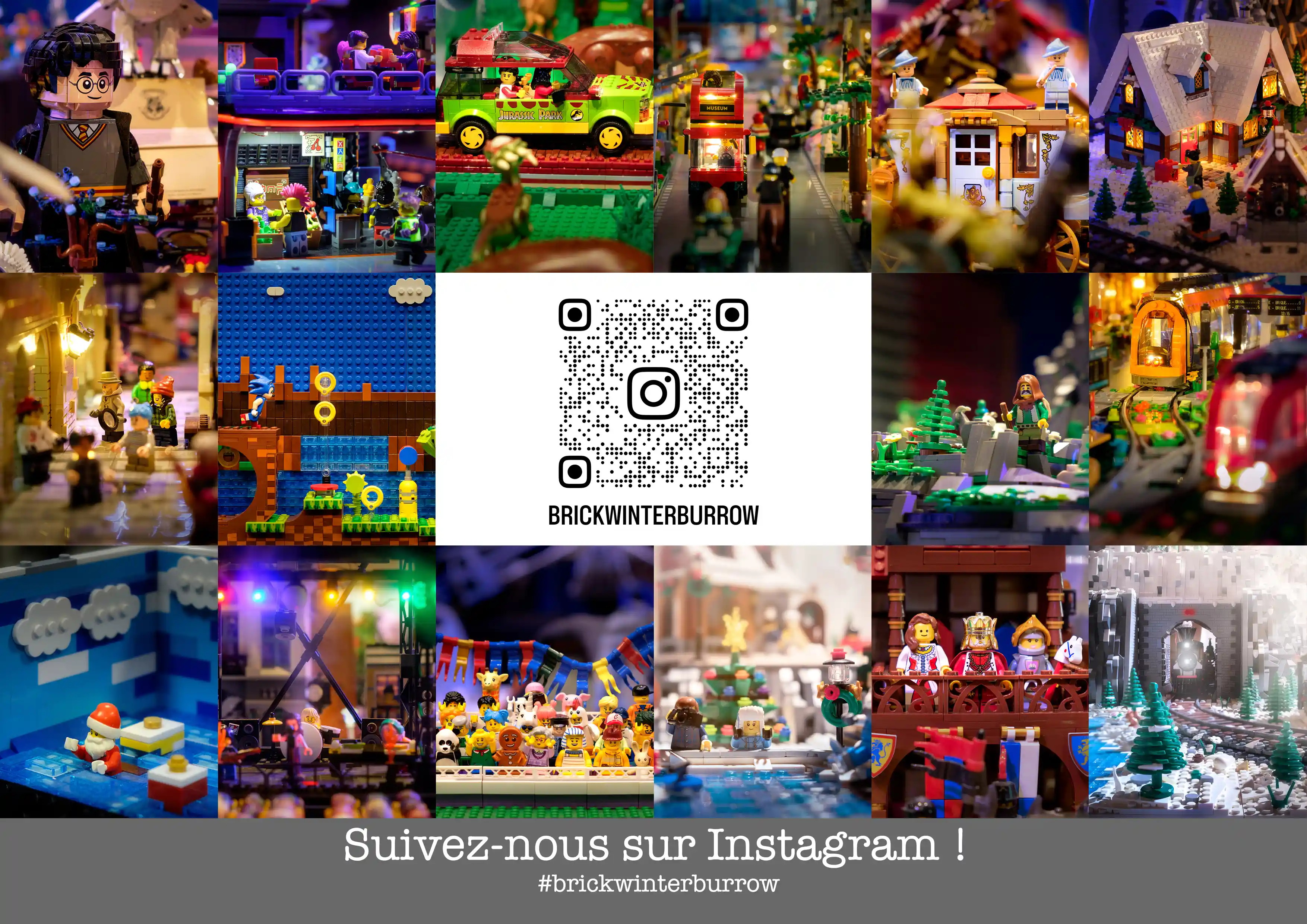 Notre affiche pour la promotion de notre compte Instagram