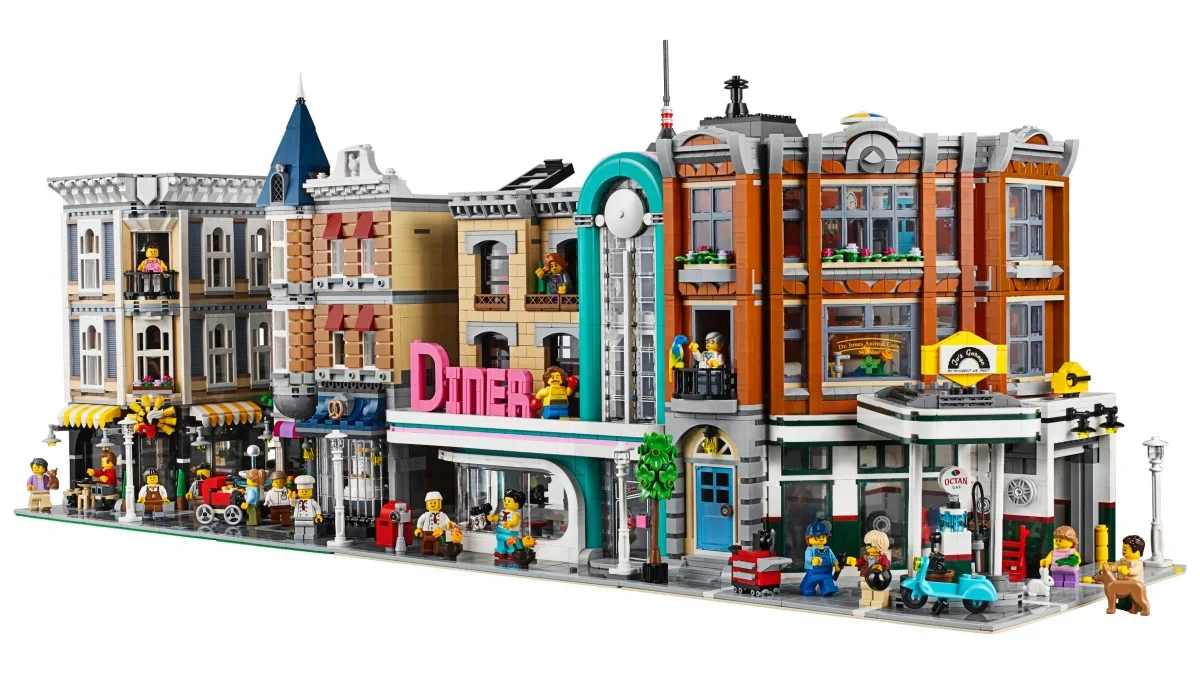 Lors du choix du thème pour notre Terrier, nous avions d'abord pensé à la "Modular Buildings Collection"